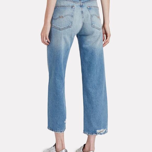 Denimist / Pierce Distressed High-Rise Jeans - Picture 3 of 6